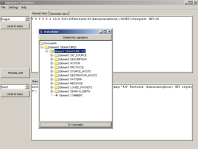 Database panel